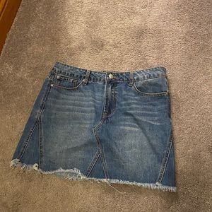 Denim skirt